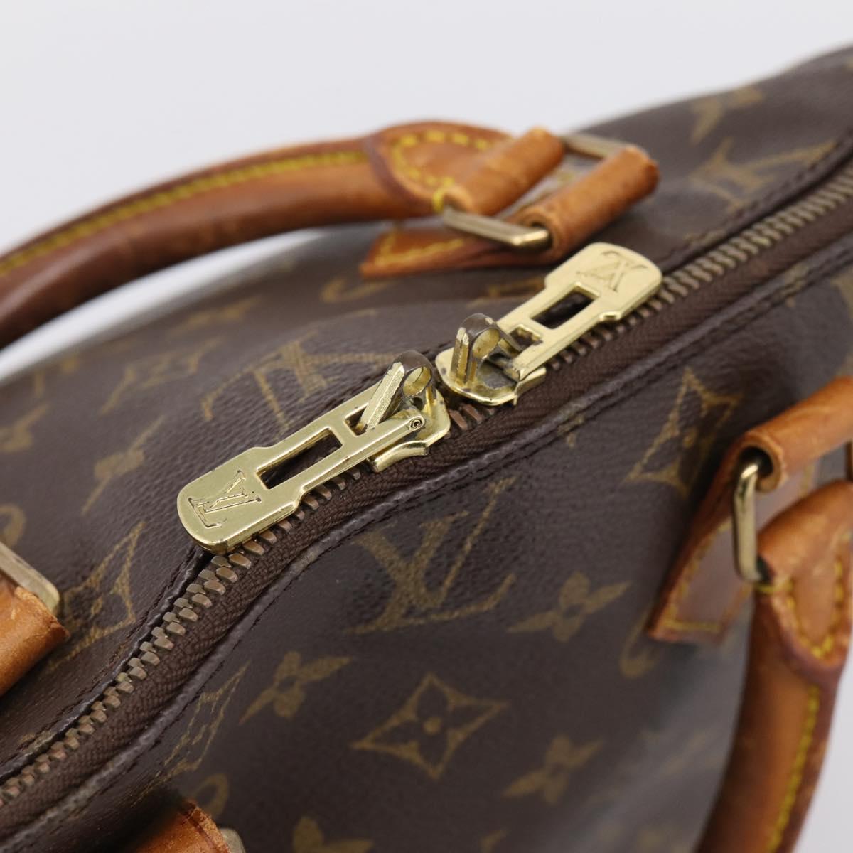 LOUIS VUITTON Monogram Alma Hand Bag M51130 LV Auth 198512
