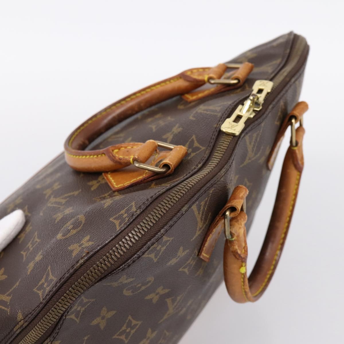 LOUIS VUITTON Monogram Alma Hand Bag M51130 LV Auth 198512