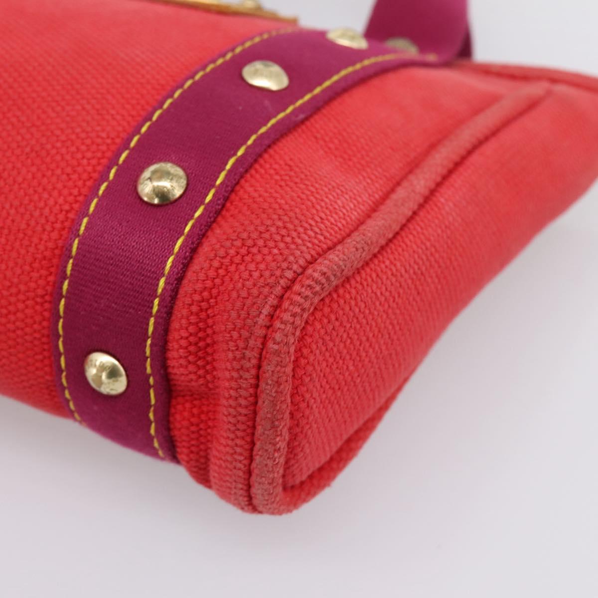 LOUIS VUITTON Antigua Cabas PM Tote Bag Rouge M40037 LV Auth 198522A