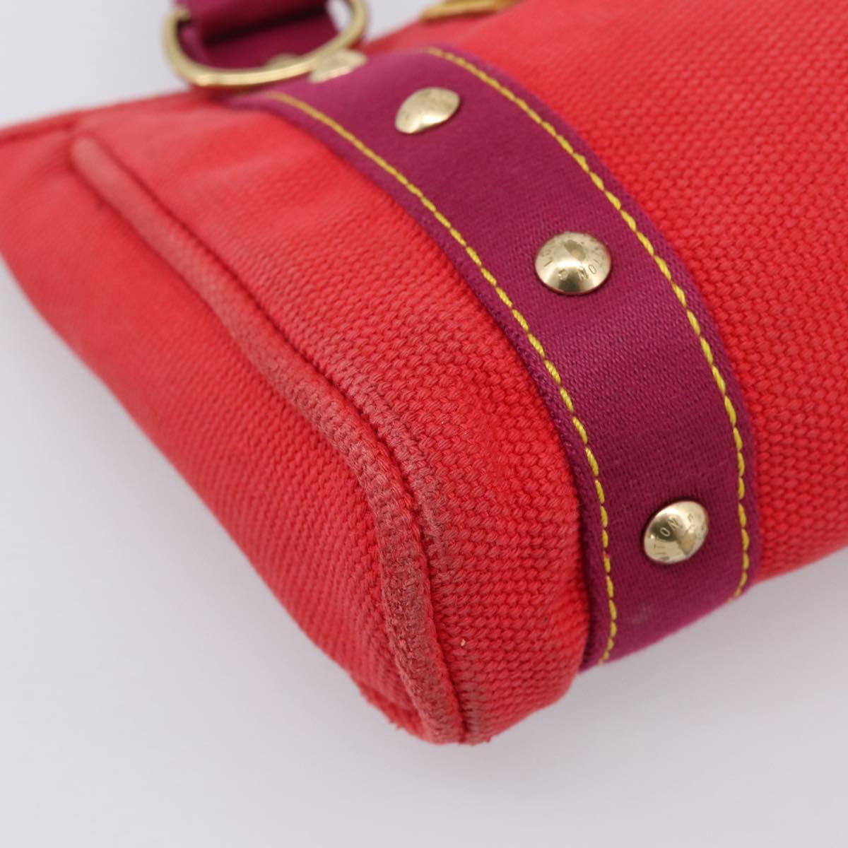LOUIS VUITTON Antigua Cabas PM Tote Bag Rouge M40037 LV Auth 198522A