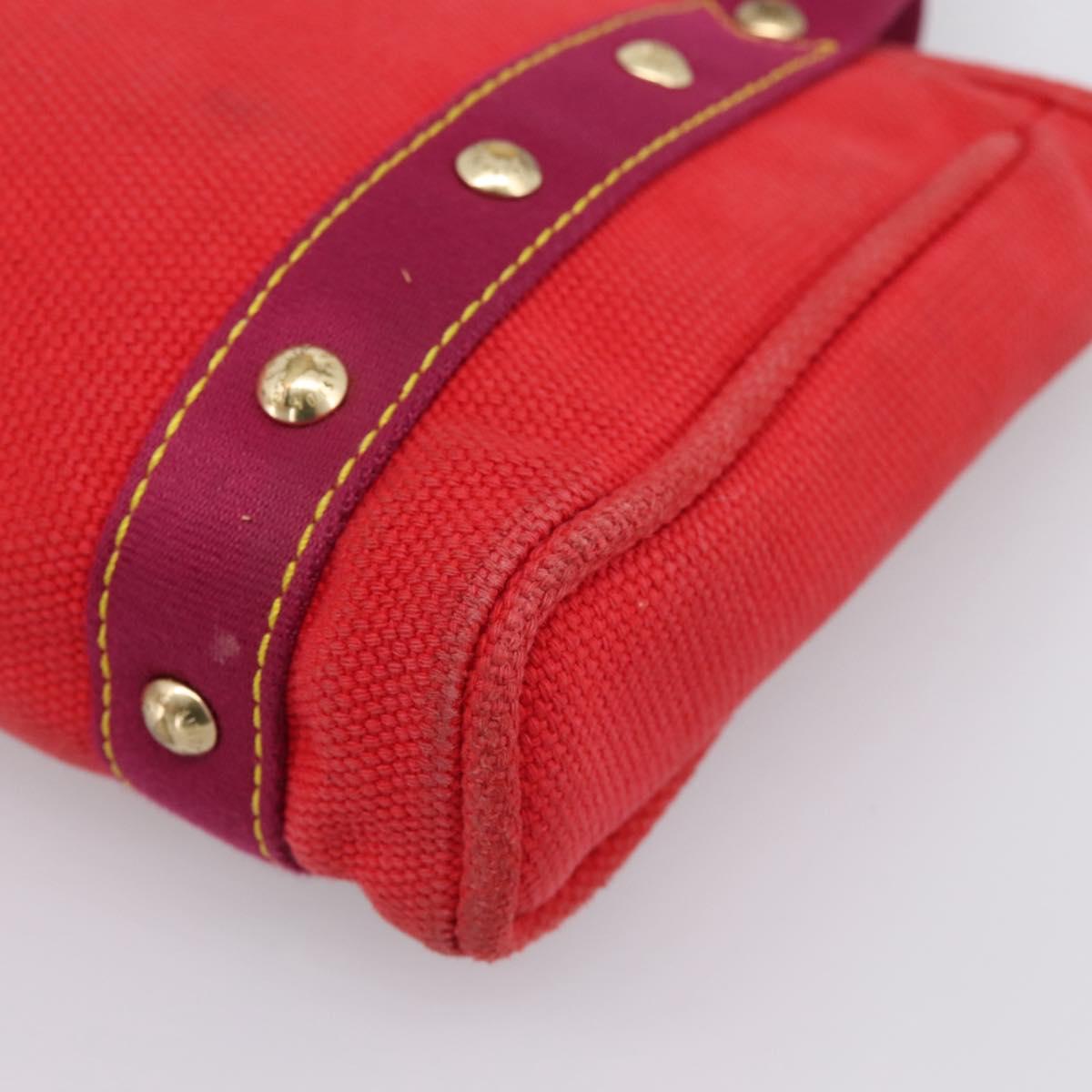 LOUIS VUITTON Antigua Cabas PM Tote Bag Rouge M40037 LV Auth 198522A