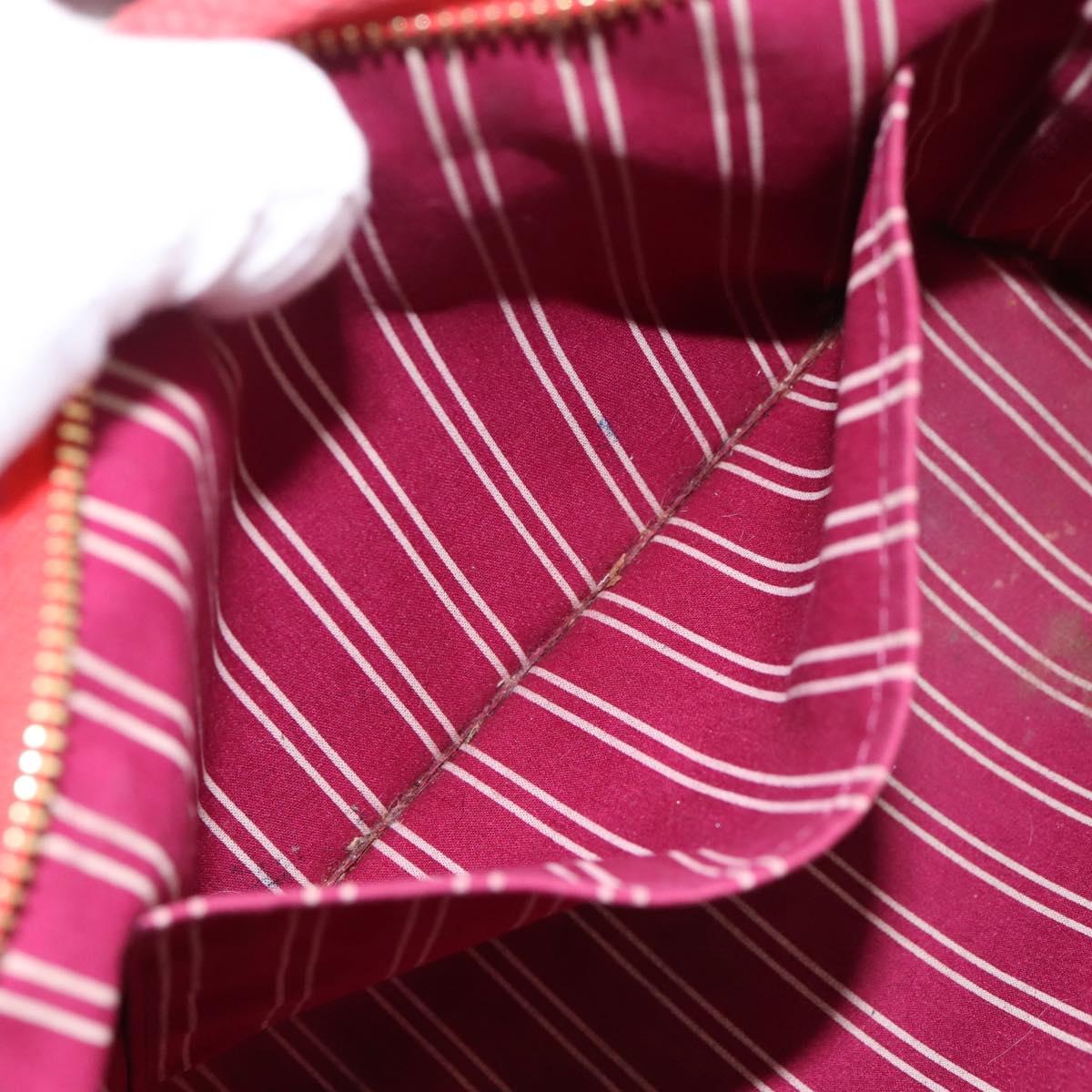 LOUIS VUITTON Antigua Cabas PM Tote Bag Rouge M40037 LV Auth 198522A