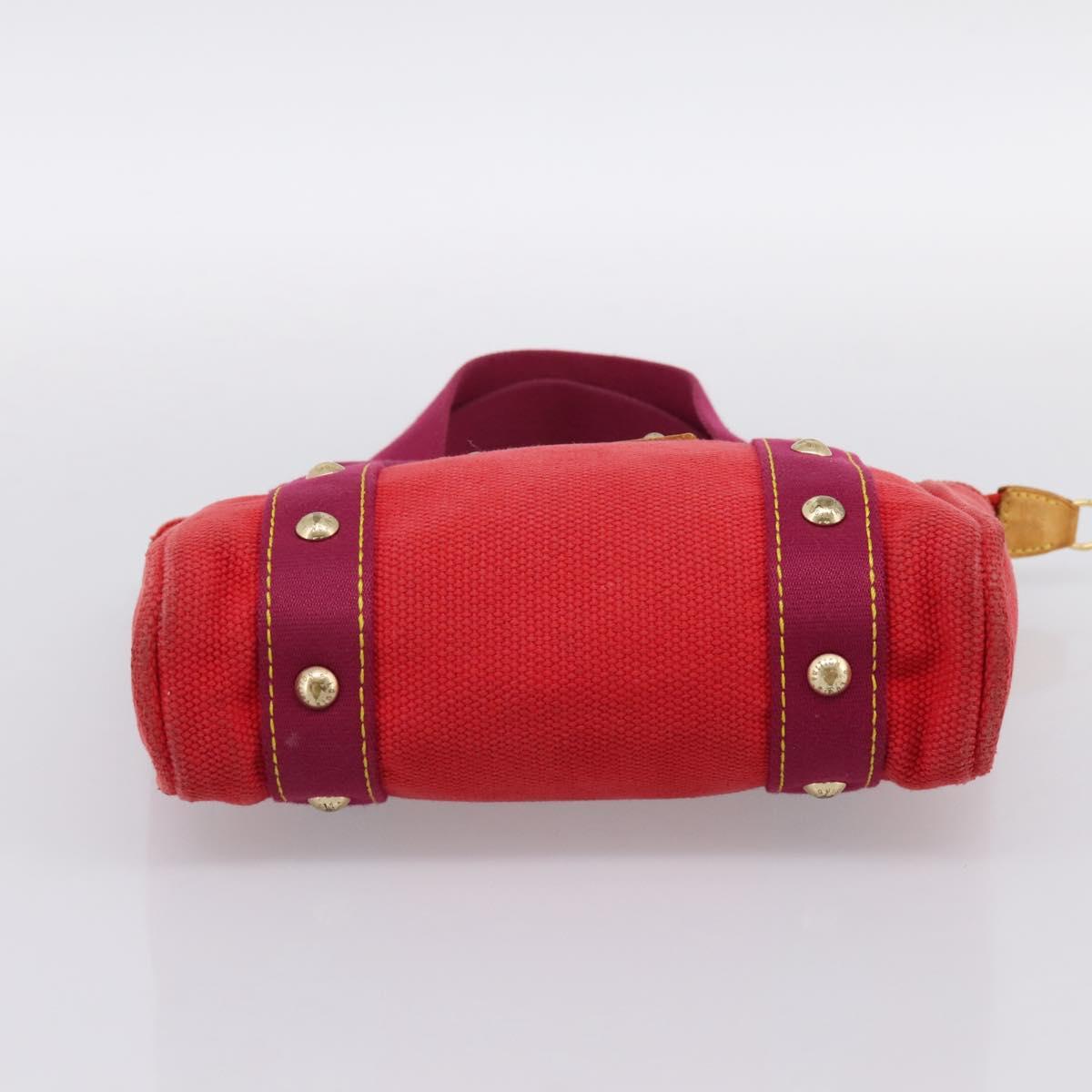 LOUIS VUITTON Antigua Cabas PM Tote Bag Rouge M40037 LV Auth 198522A