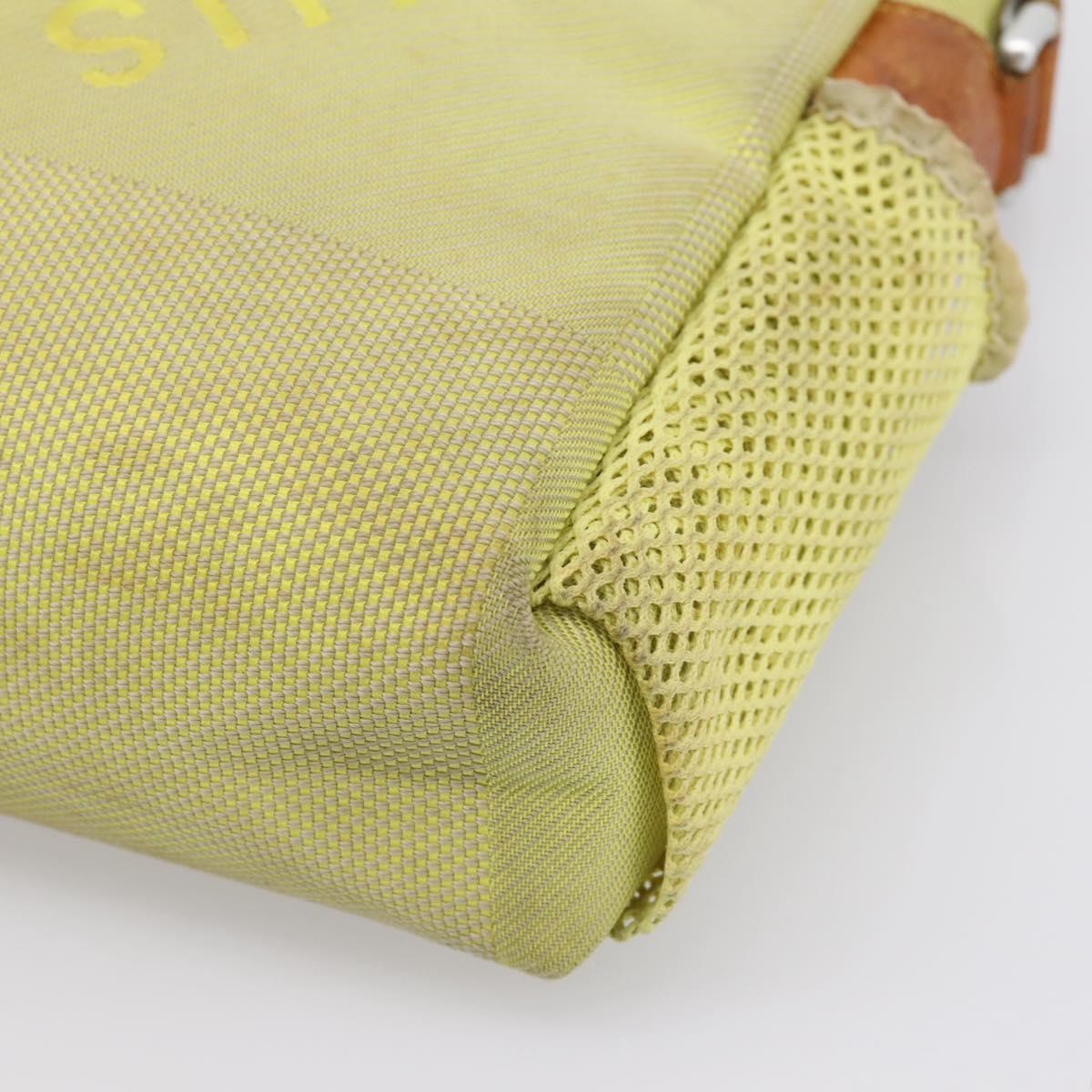 LOUIS VUITTON Damier Geant LV Cup Weatherly Bag Yellow M80636 LV Auth 198525