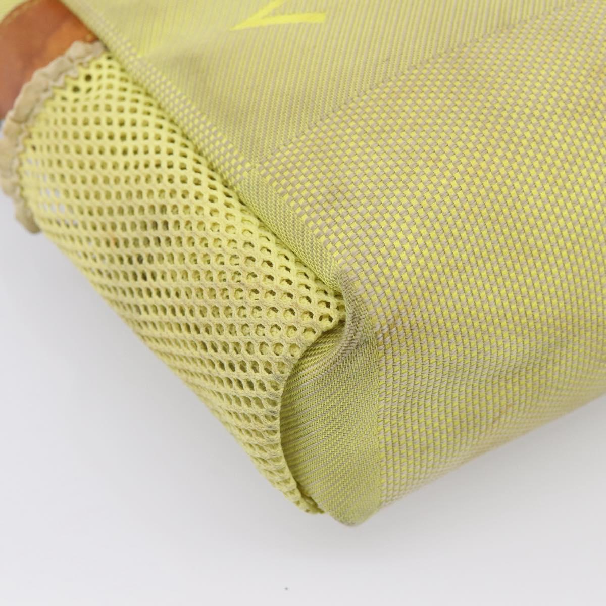 LOUIS VUITTON Damier Geant LV Cup Weatherly Bag Yellow M80636 LV Auth 198525