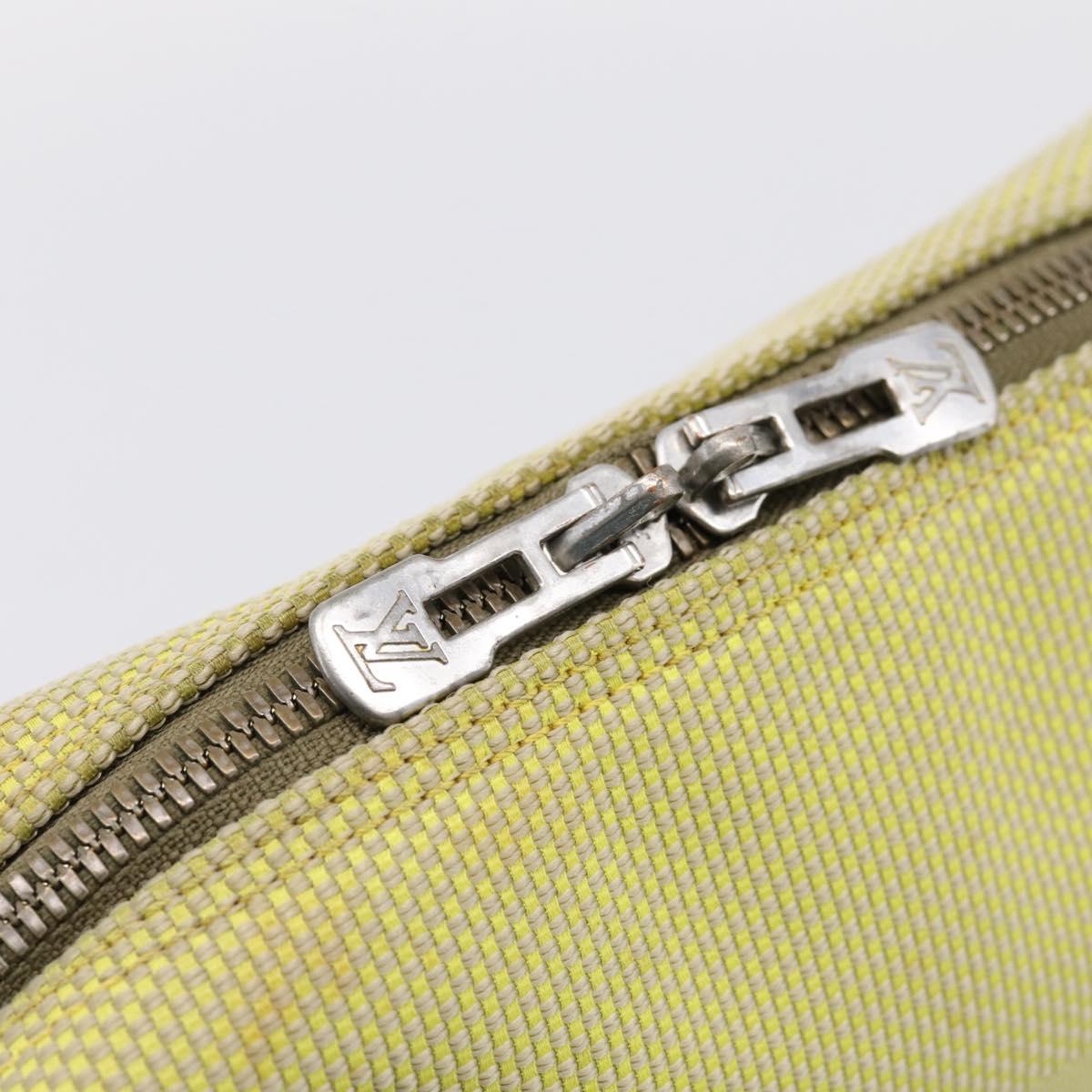 LOUIS VUITTON Damier Geant LV Cup Weatherly Bag Yellow M80636 LV Auth 198525