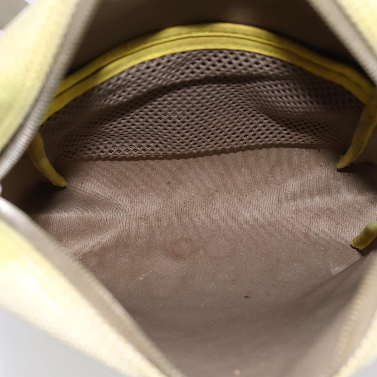 LOUIS VUITTON Damier Geant LV Cup Weatherly Bag Yellow M80636 LV Auth 198525