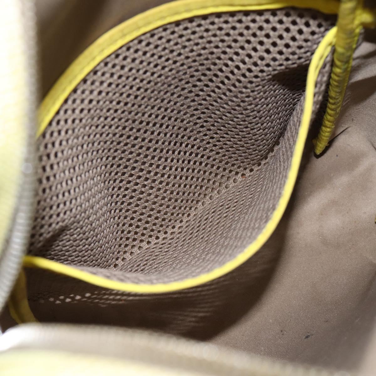 LOUIS VUITTON Damier Geant LV Cup Weatherly Bag Yellow M80636 LV Auth 198525