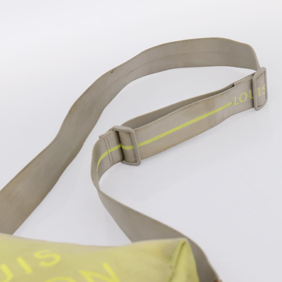 LOUIS VUITTON Damier Geant LV Cup Weatherly Bag Yellow M80636 LV Auth 198525