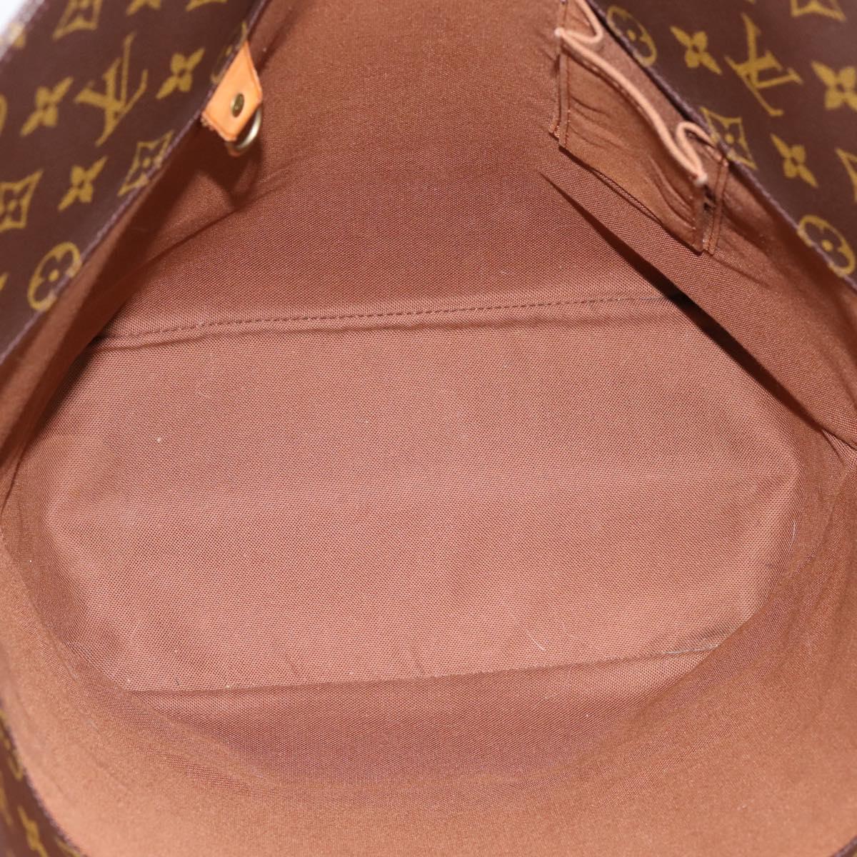 LOUIS VUITTON Monogram Sac Shopping Tote Bag M51108 LV Auth 198529