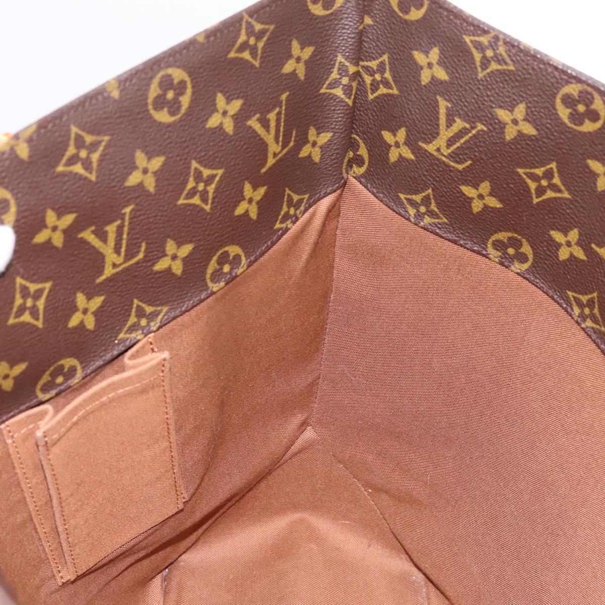 LOUIS VUITTON Monogram Sac Shopping Tote Bag M51108 LV Auth 198529