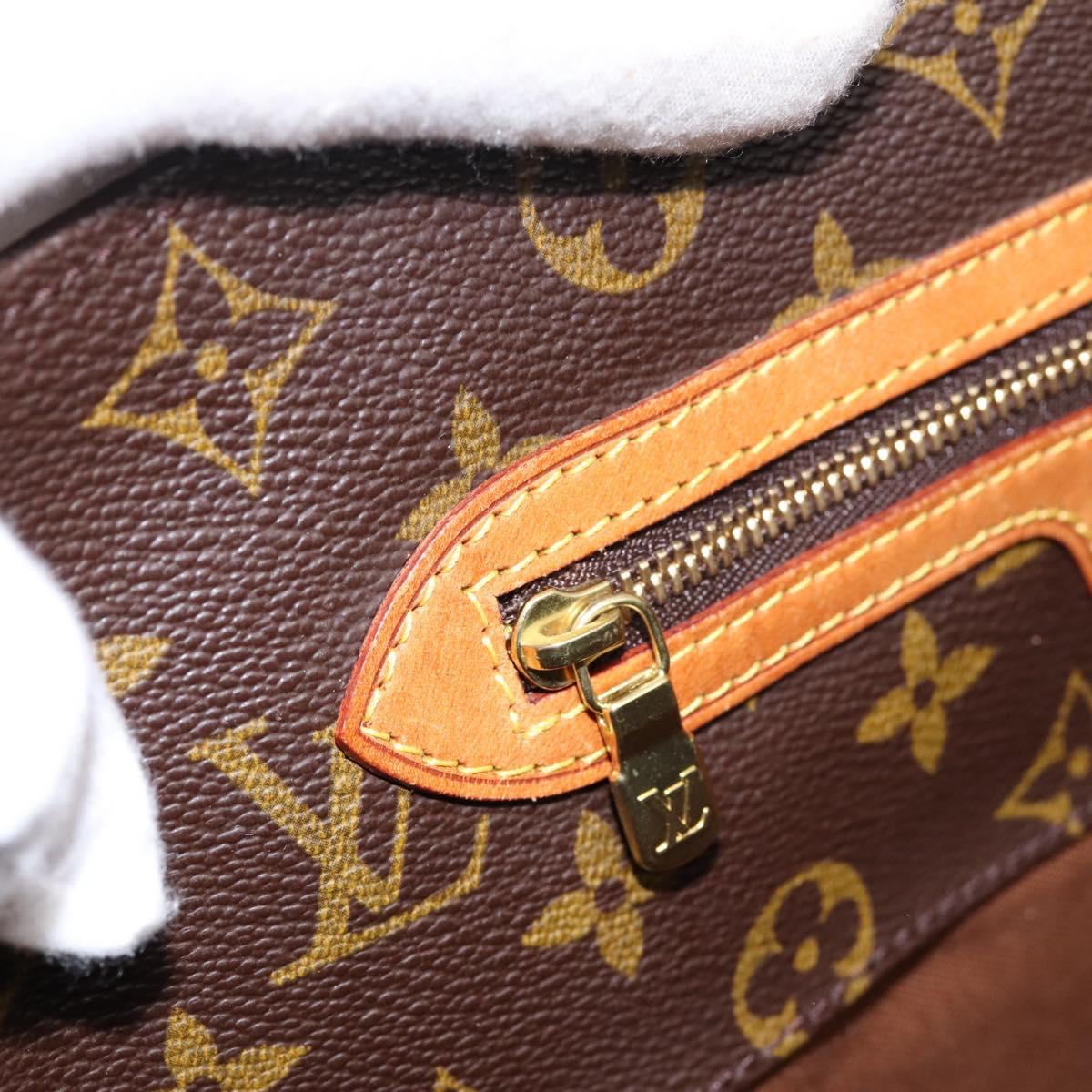 LOUIS VUITTON Monogram Sac Shopping Tote Bag M51108 LV Auth 198529