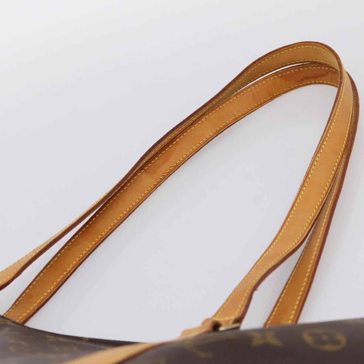 LOUIS VUITTON Monogram Sac Shopping Tote Bag M51108 LV Auth 198529