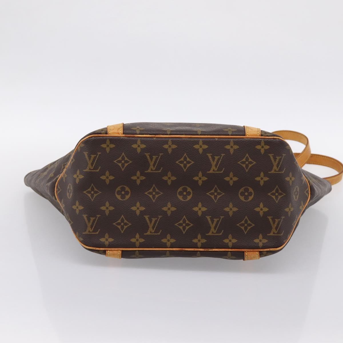 LOUIS VUITTON Monogram Sac Shopping Tote Bag M51108 LV Auth 198529