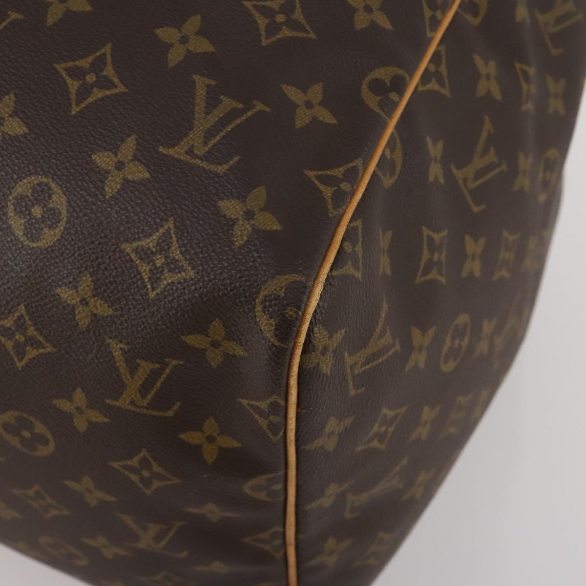 LOUIS VUITTON Monogram Sac Souple 55 Boston Bag M41622 LV Auth 198530A