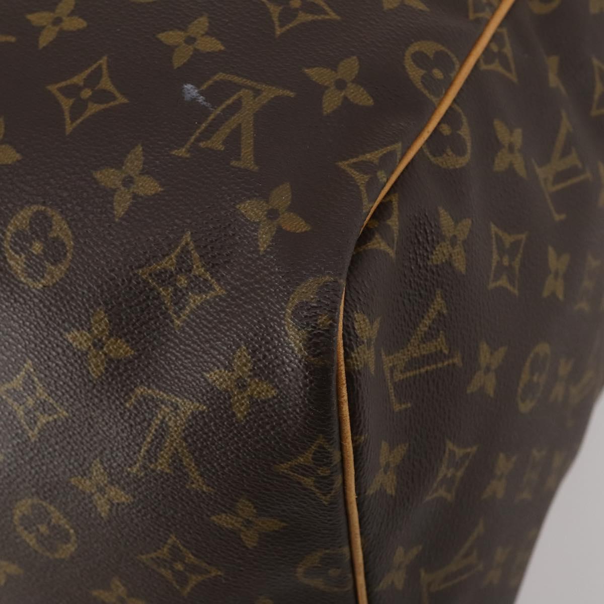 LOUIS VUITTON Monogram Sac Souple 55 Boston Bag M41622 LV Auth 198530A
