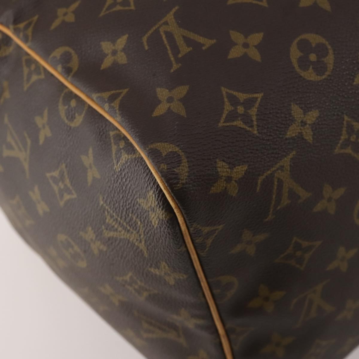 LOUIS VUITTON Monogram Sac Souple 55 Boston Bag M41622 LV Auth 198530A