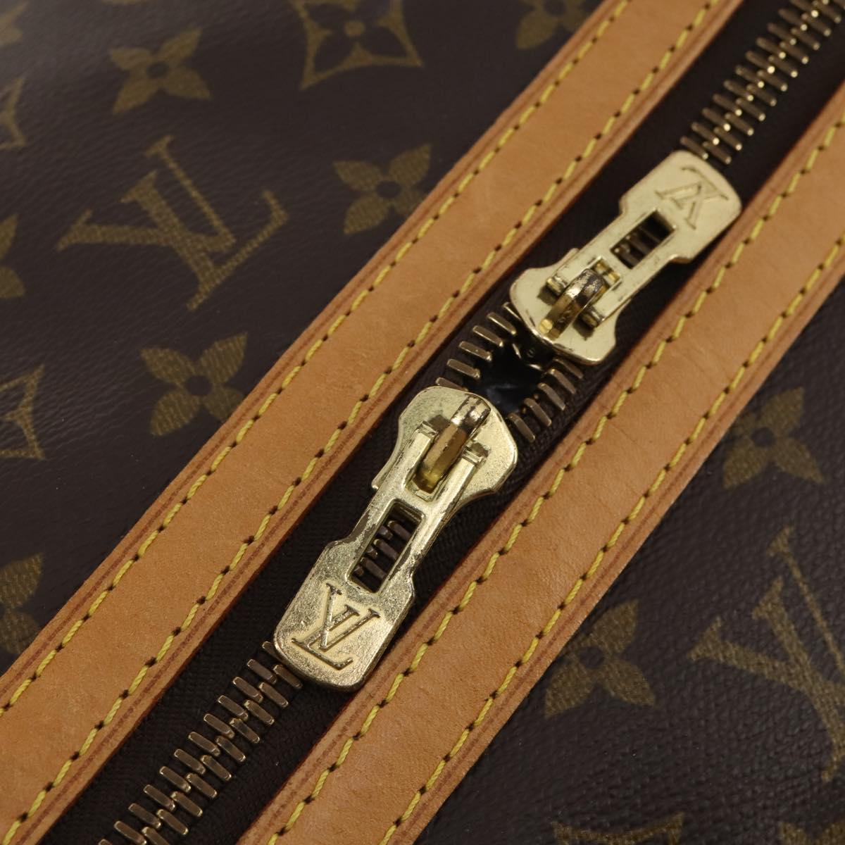 LOUIS VUITTON Monogram Sac Souple 55 Boston Bag M41622 LV Auth 198530A