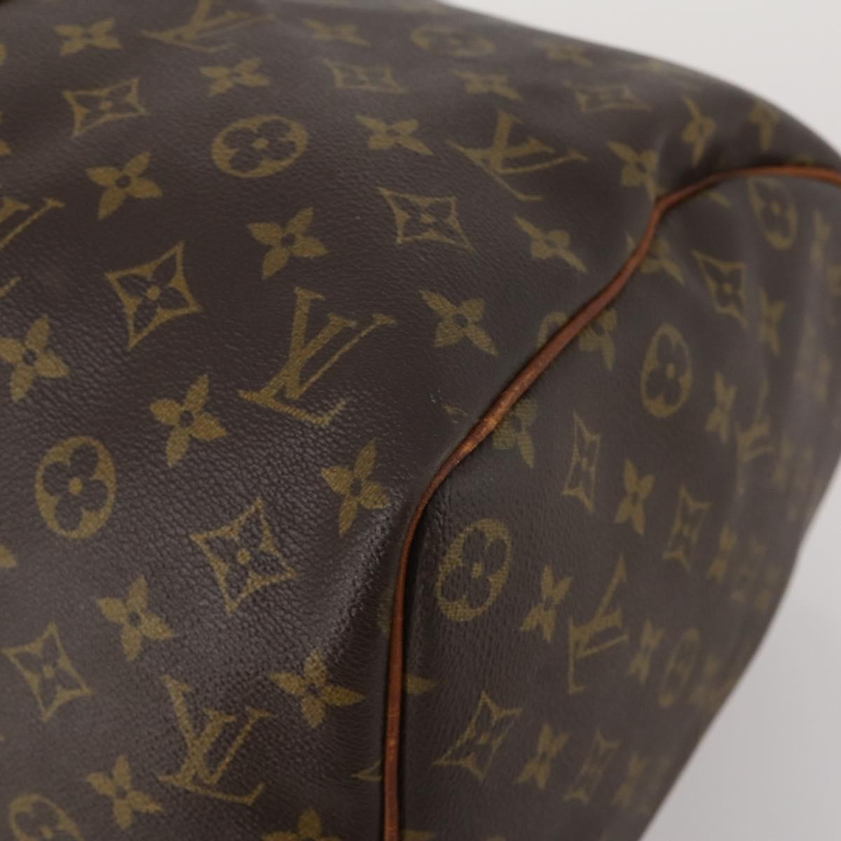 LOUIS VUITTON Monogram Keepall 45 Boston Bag M41428 LV Auth 198543