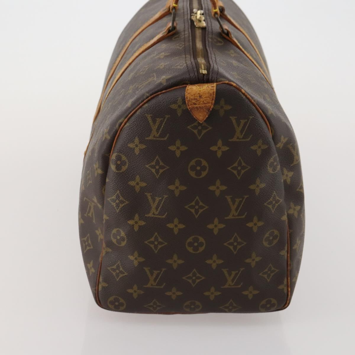 LOUIS VUITTON Monogram Keepall 45 Boston Bag M41428 LV Auth 198543