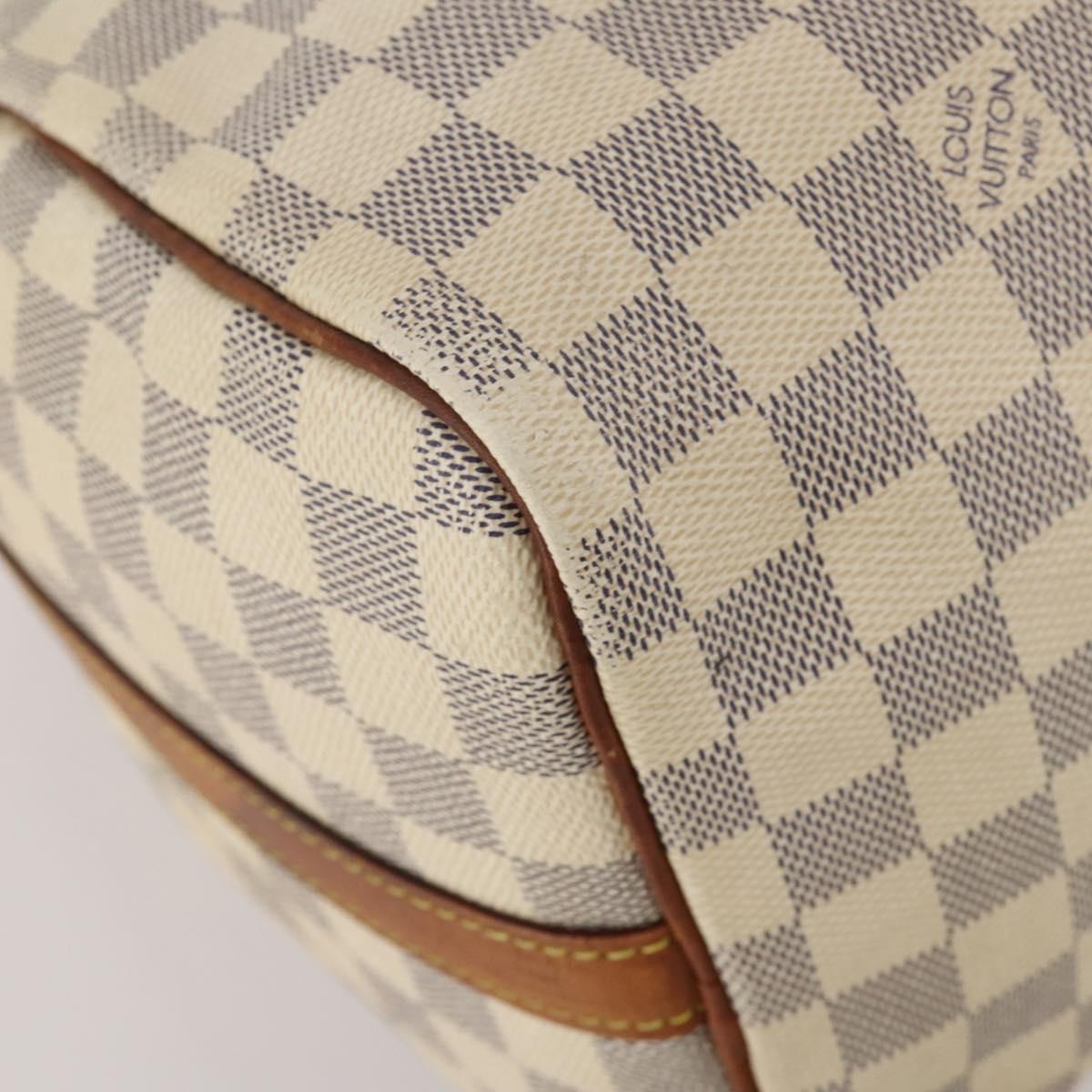 LOUIS VUITTON Damier Azur Speedy Bandouliere 30 Bag 2way N41052 LV Auth 198546