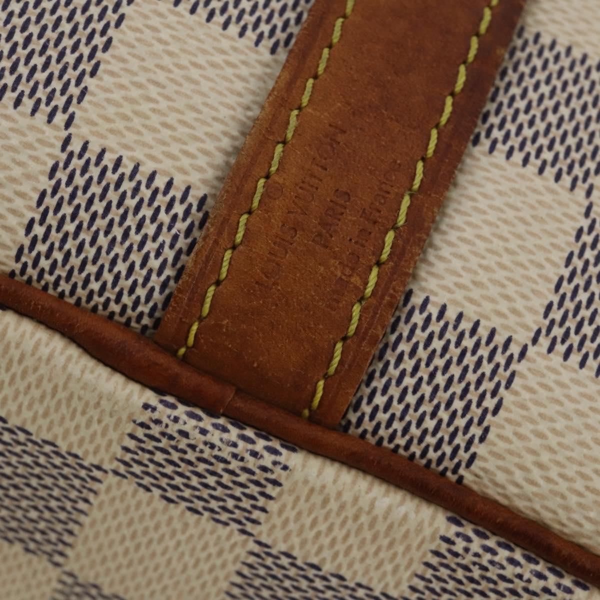 LOUIS VUITTON Damier Azur Speedy Bandouliere 30 Bag 2way N41052 LV Auth 198546