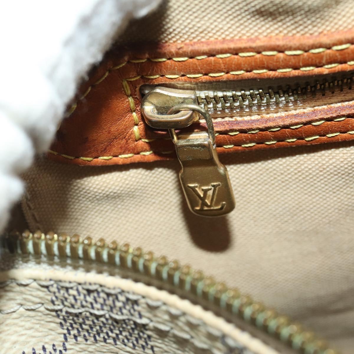 LOUIS VUITTON Damier Azur Speedy Bandouliere 30 Bag 2way N41052 LV Auth 198546