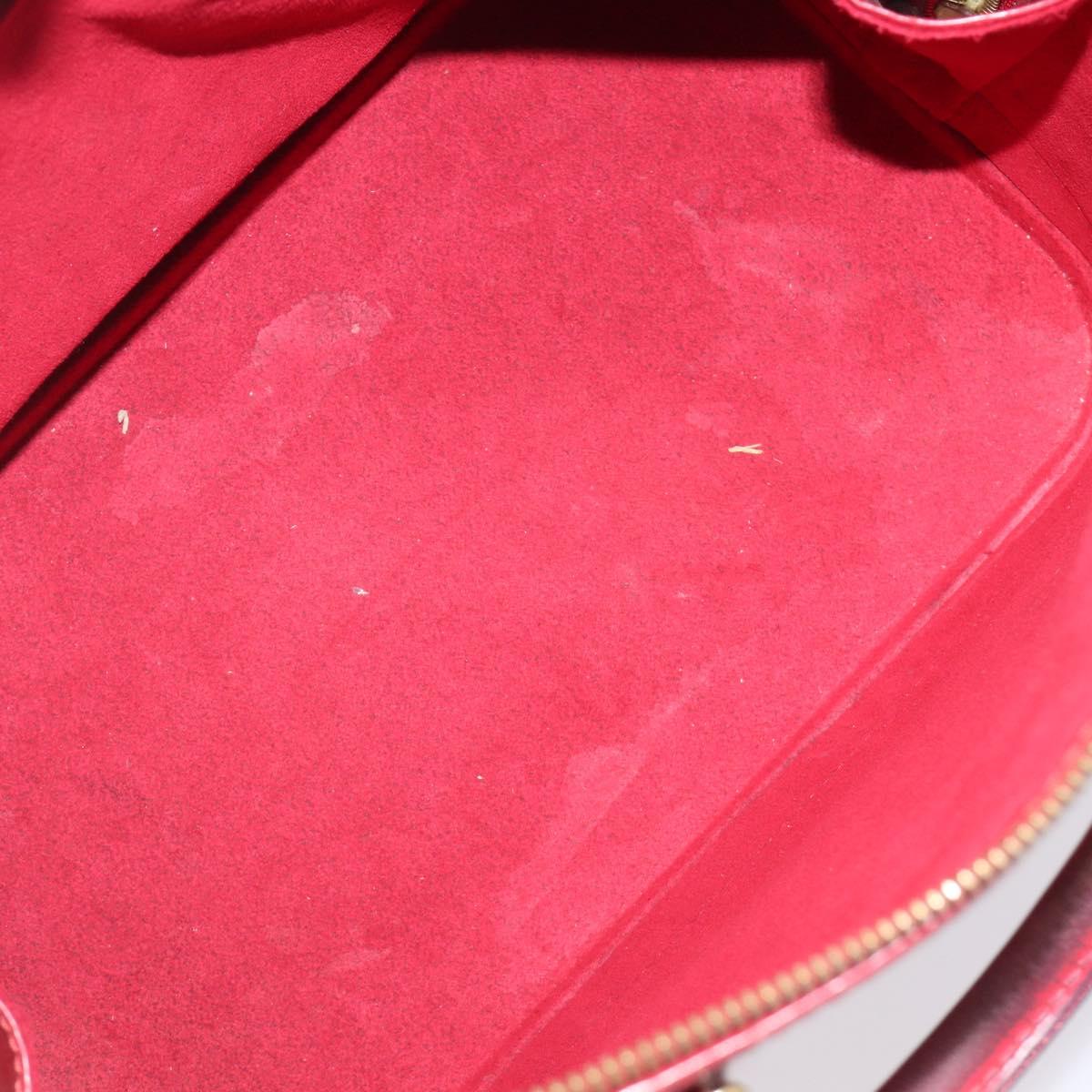 LOUIS VUITTON Epi Alma Hand Bag Castilian Red M52147 LV Auth 198548
