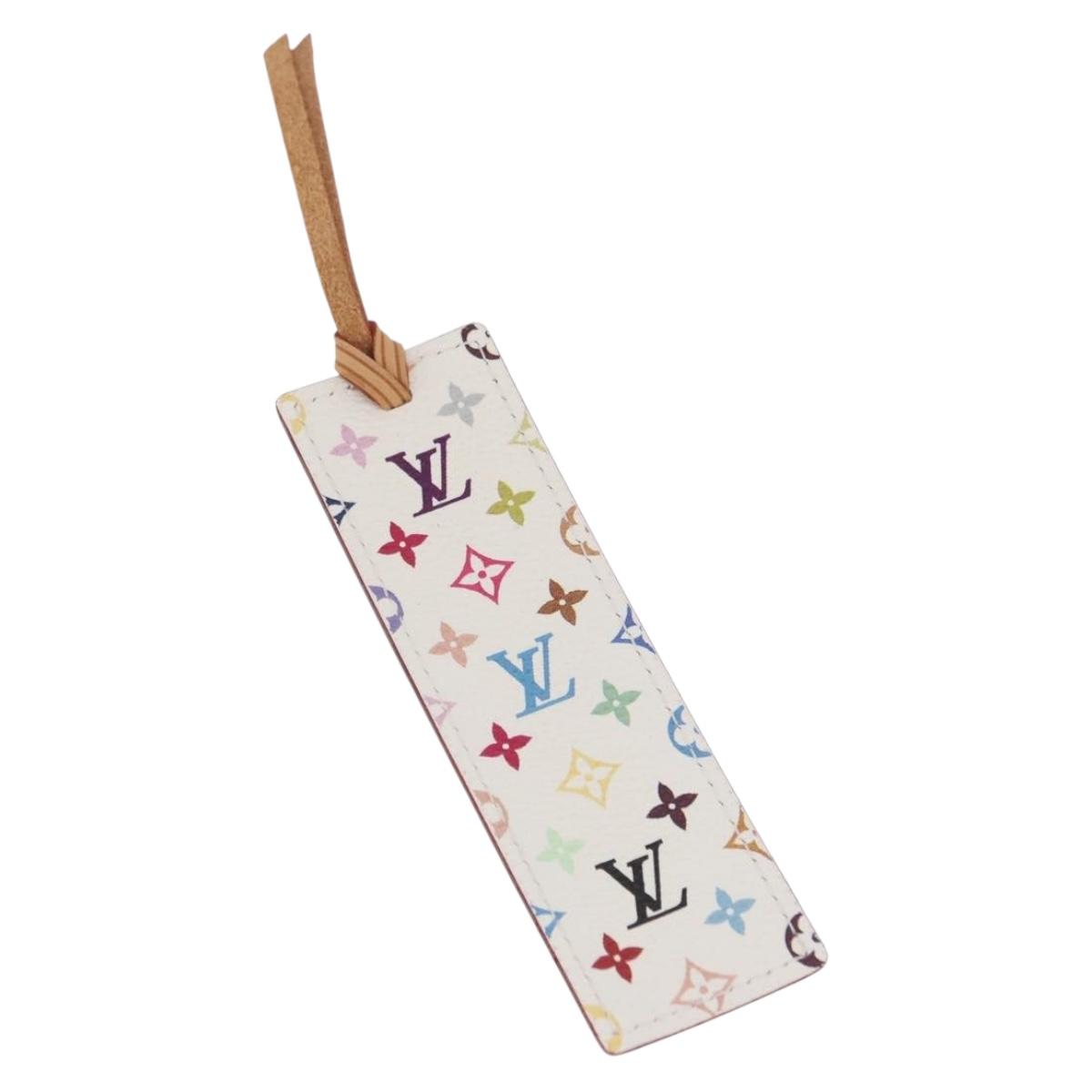LOUIS VUITTON Monogram Multicolor Mark Page Kadu Bookmark M99196 LV Auth 198559V