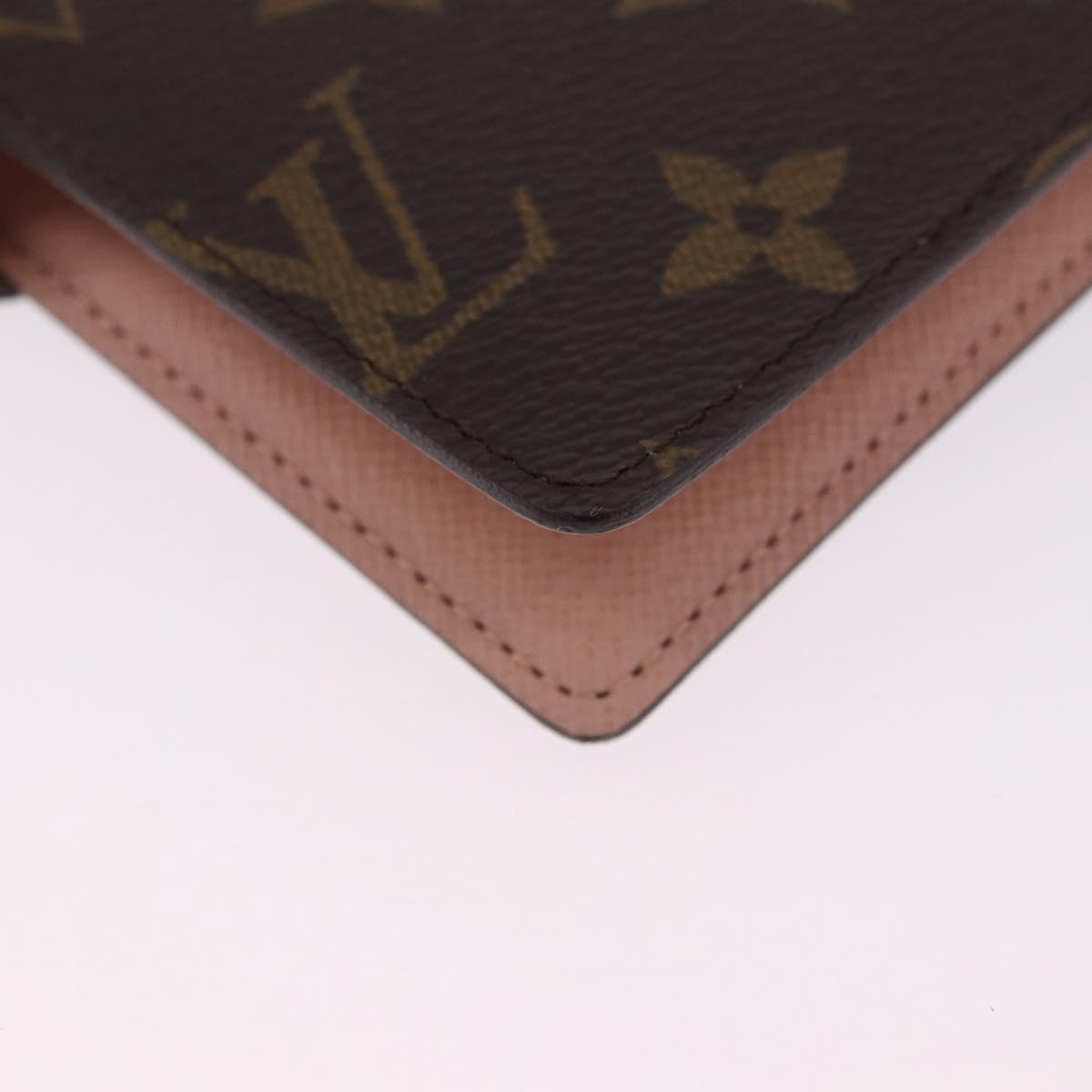 LOUIS VUITTON Monogram Trunk Agenda PM Day Planner Cover R21077 LV Auth 198560M
