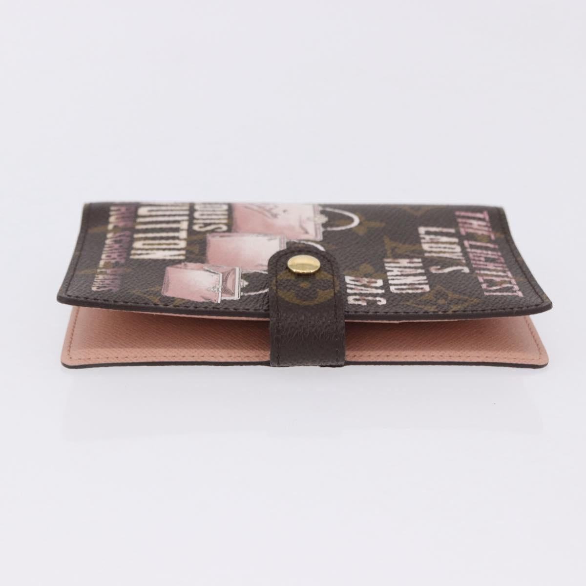 LOUIS VUITTON Monogram Trunk Agenda PM Day Planner Cover R21077 LV Auth 198560M