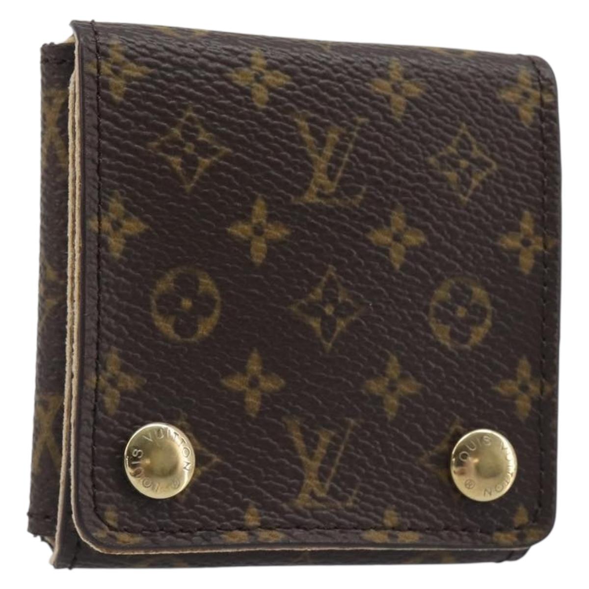 LOUIS VUITTON Monogram Accessory Case LV Auth 198562A