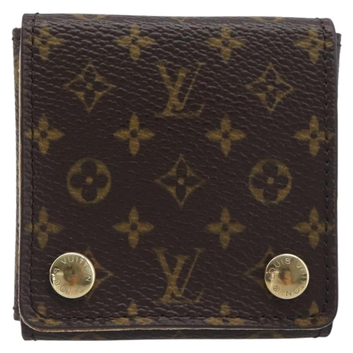 LOUIS VUITTON Monogram Accessory Case LV Auth 198562A