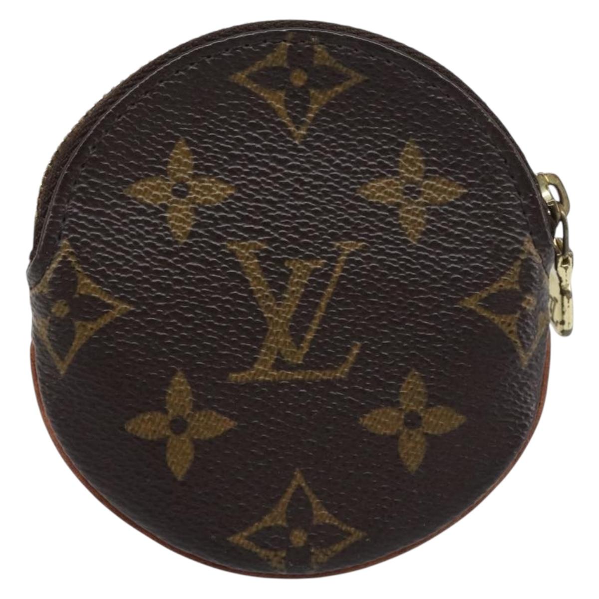 LOUIS VUITTON Monogram Porte Monnaie Coin Purse M61926 LV Auth 198563