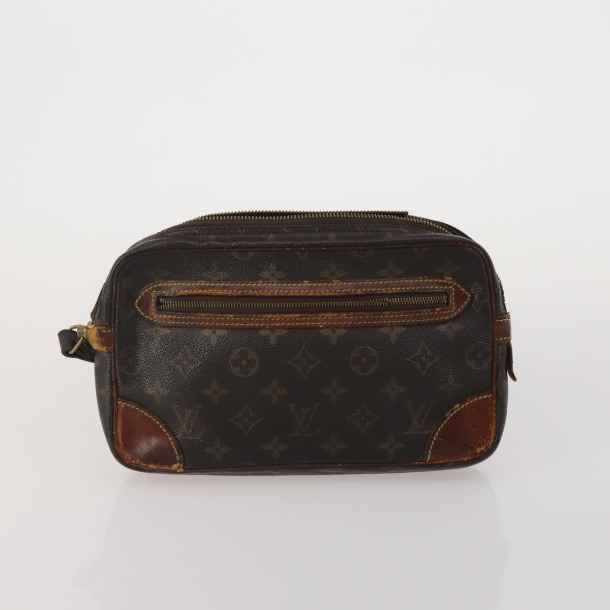 LOUIS VUITTON Monogram Clutch Bag 5 Set LV Auth 198574