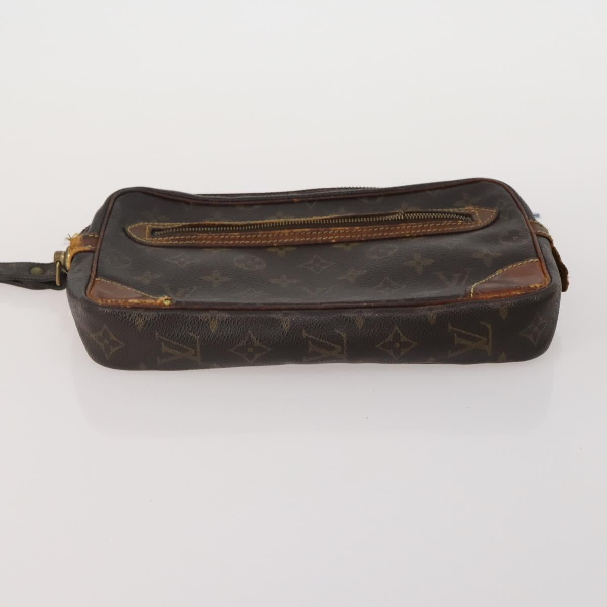 LOUIS VUITTON Monogram Clutch Bag 5 Set LV Auth 198574