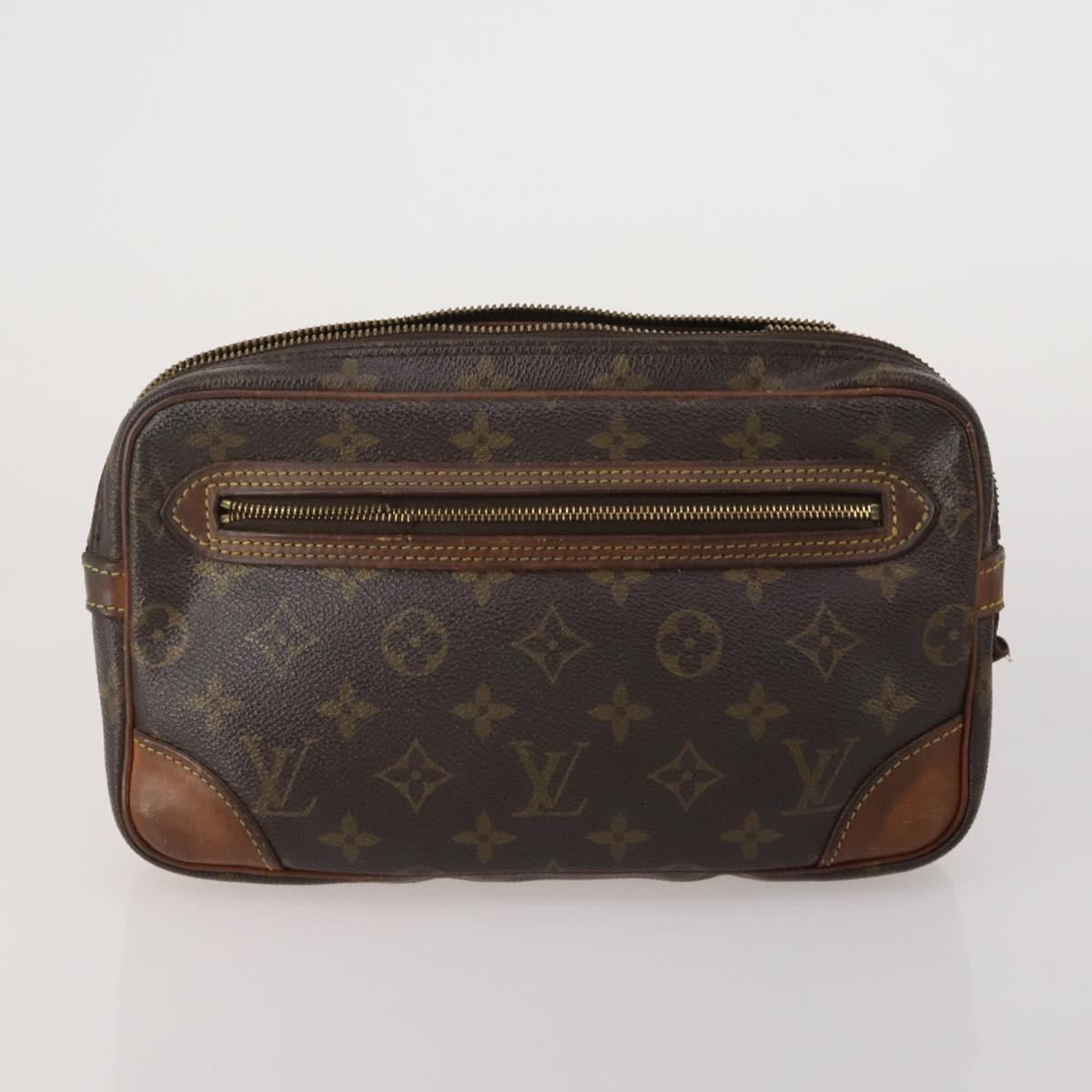 LOUIS VUITTON Monogram Clutch Bag 5 Set LV Auth 198574