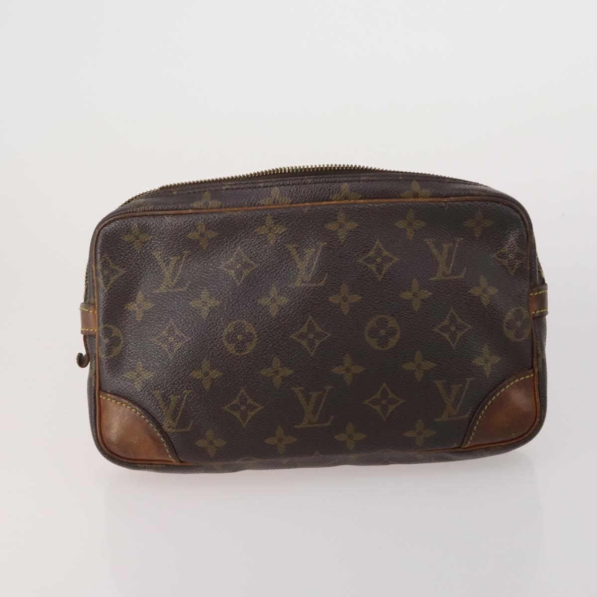 LOUIS VUITTON Monogram Clutch Bag 5 Set LV Auth 198574