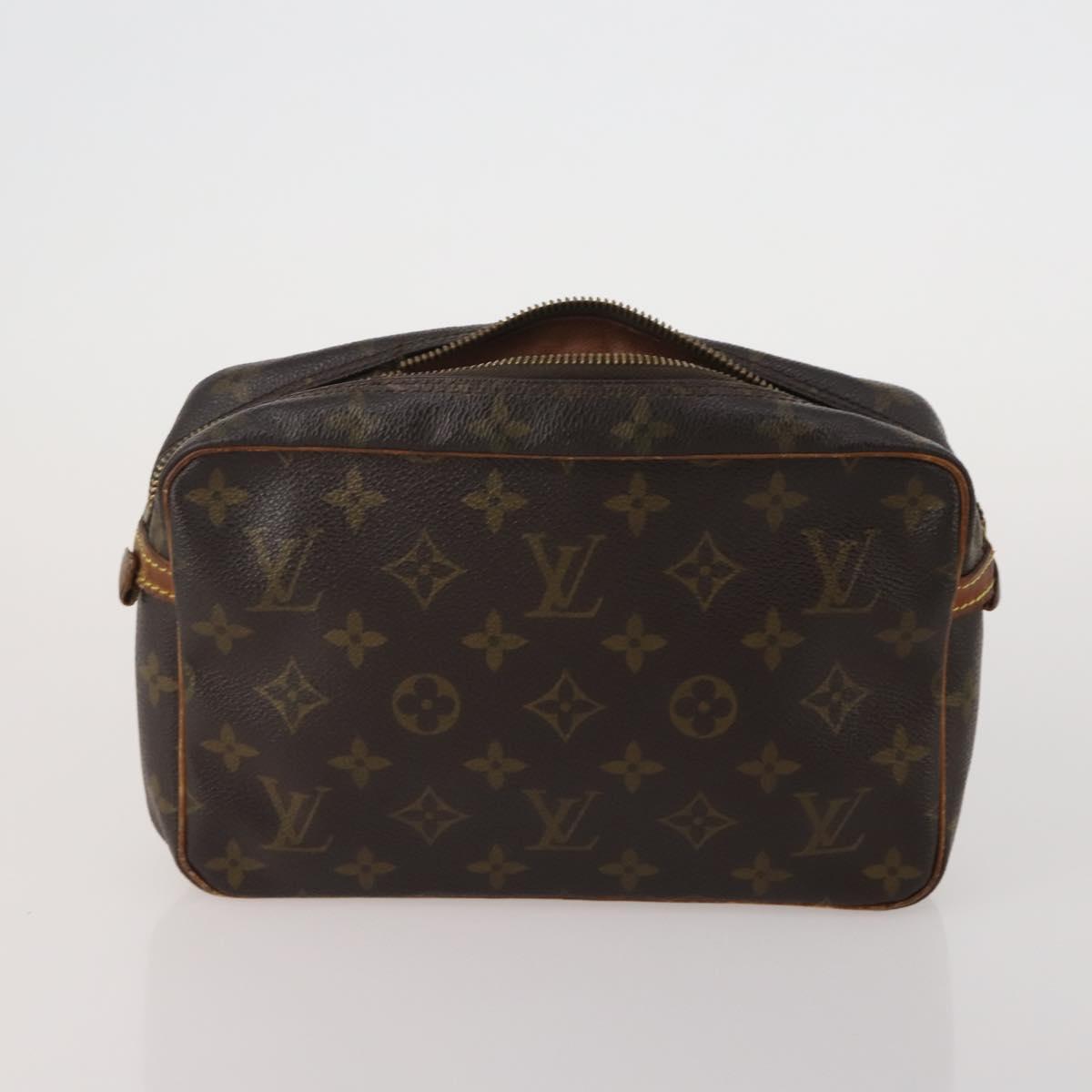 LOUIS VUITTON Monogram Damier Ebene Clutch Bag 5 Set LV Auth 198575