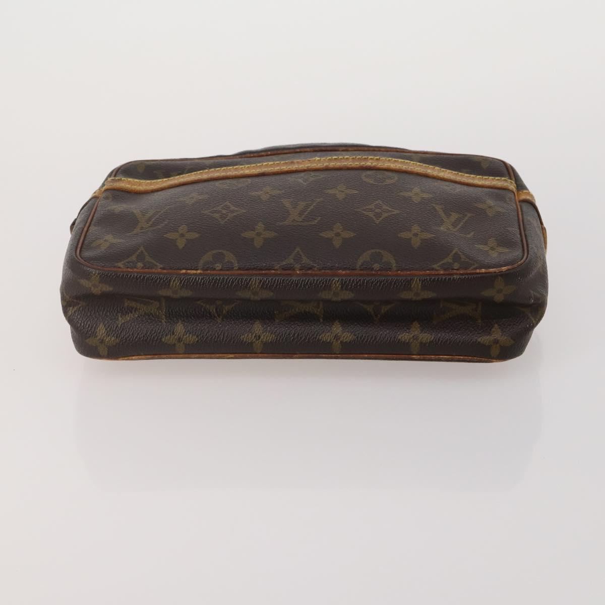 LOUIS VUITTON Monogram Damier Ebene Clutch Bag 5 Set LV Auth 198575