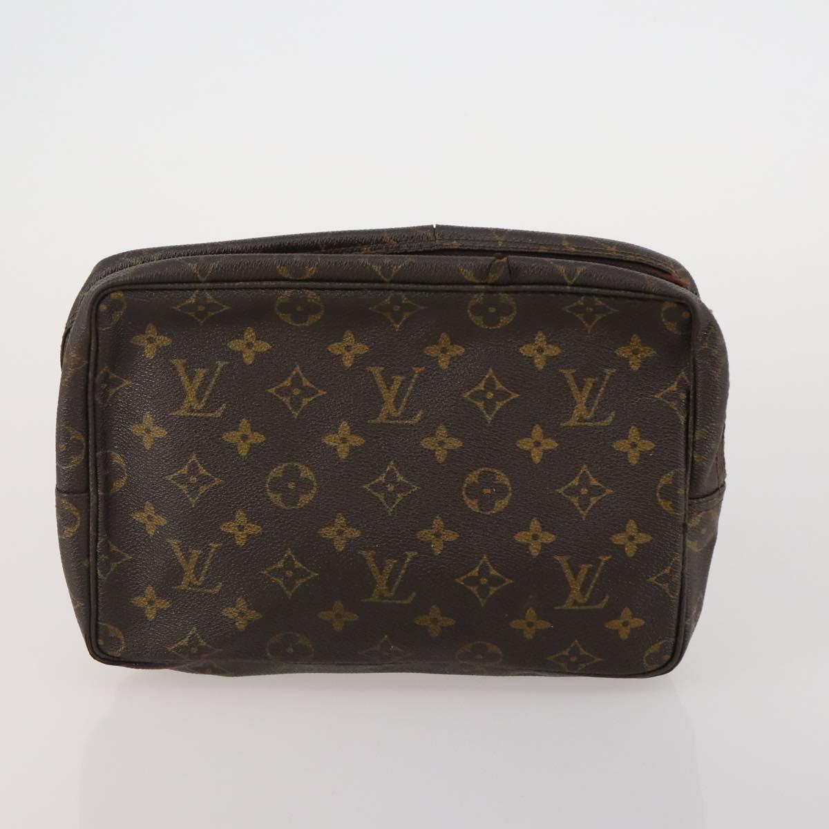 LOUIS VUITTON Monogram Damier Ebene Clutch Bag 5 Set LV Auth 198575