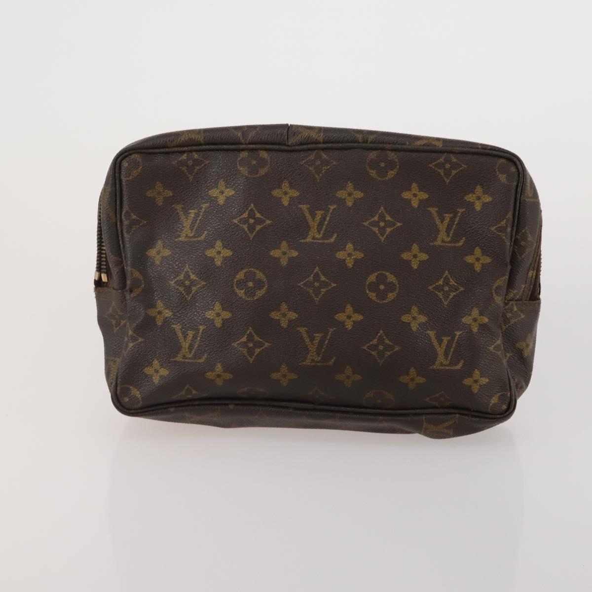 LOUIS VUITTON Monogram Damier Ebene Clutch Bag 5 Set LV Auth 198575