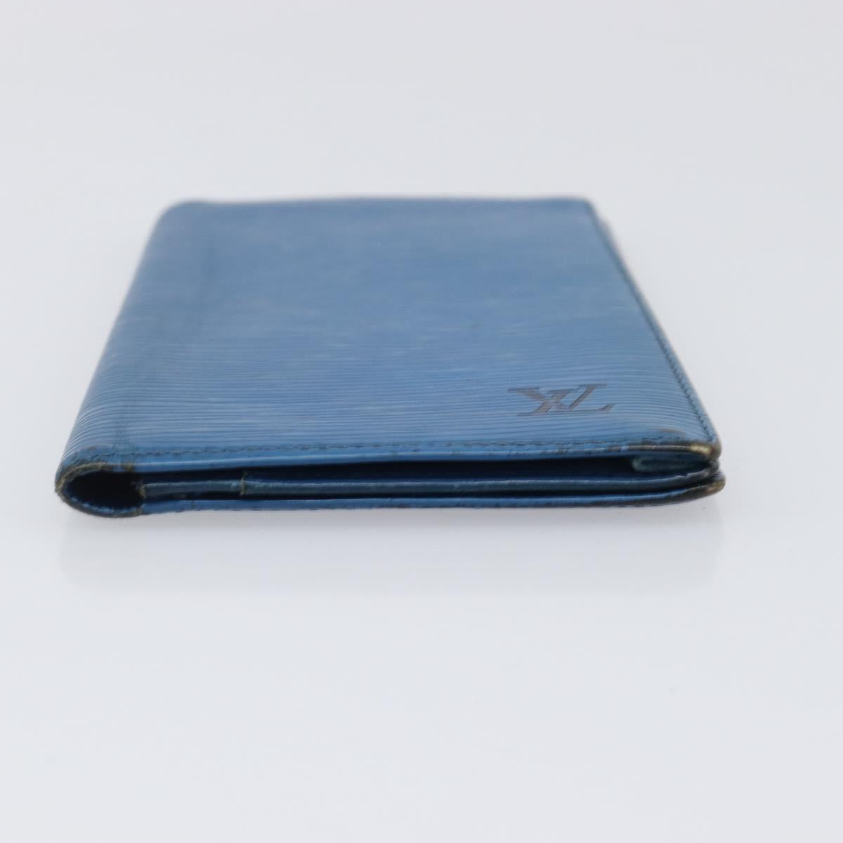 LOUIS VUITTON Epi For iPhone Xs Max Cell Phone Case 4 Set Blue Black Auth 198576
