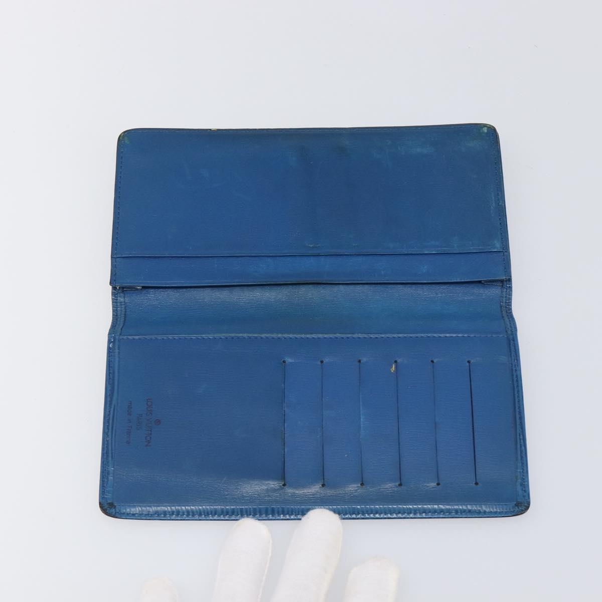 LOUIS VUITTON Epi For iPhone Xs Max Cell Phone Case 4 Set Blue Black Auth 198576