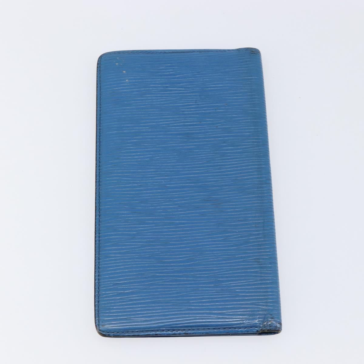 LOUIS VUITTON Epi For iPhone Xs Max Cell Phone Case 4 Set Blue Black Auth 198576