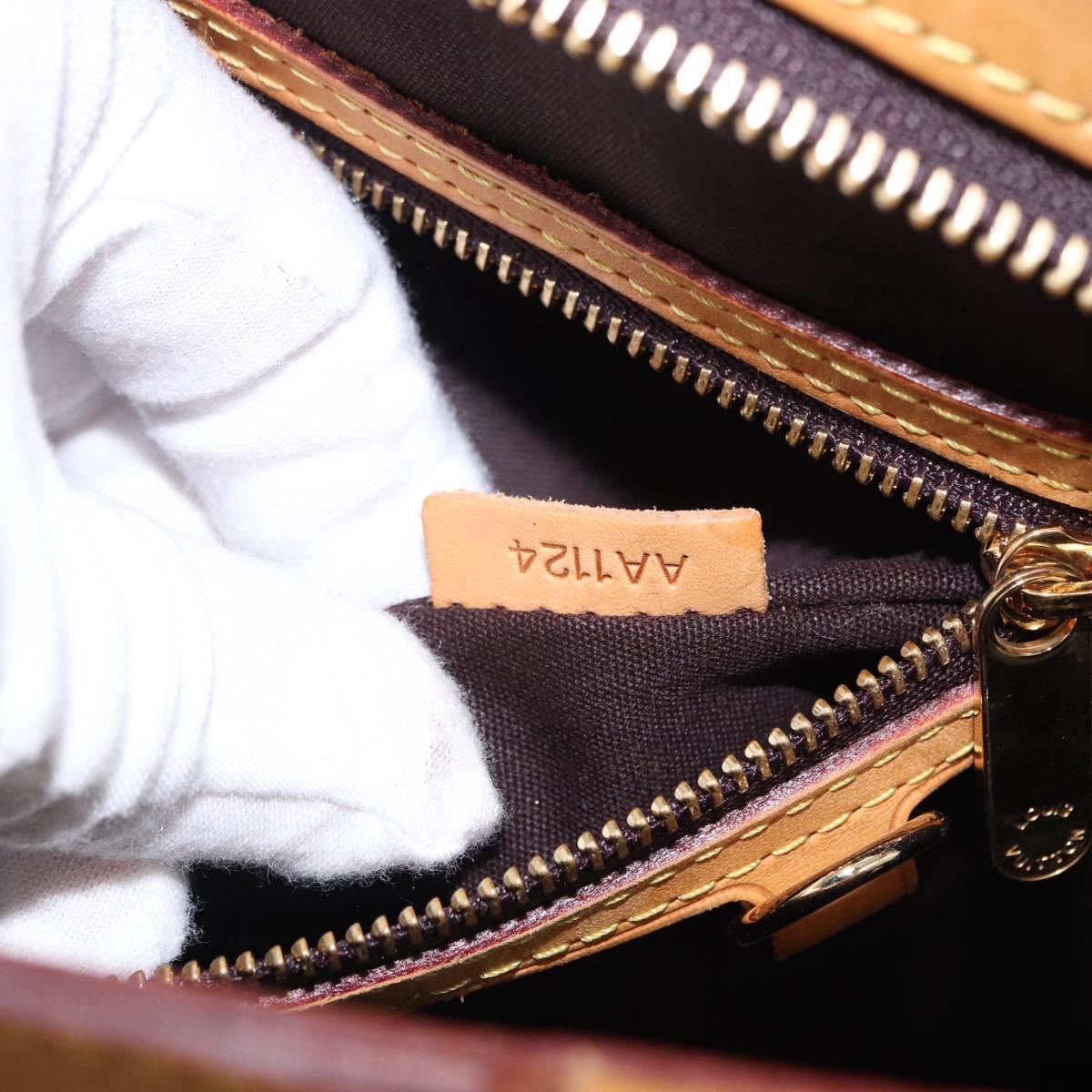 LOUIS VUITTON Monogram Vernis Blair MM Bag 2way Amarante M91619 LV Auth 198633A