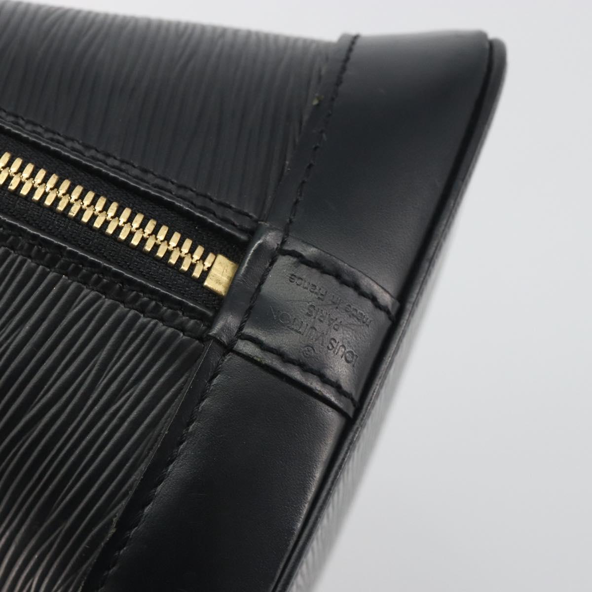 LOUIS VUITTON Epi Alma Hand Bag Noir M52142 LV Auth 198666A