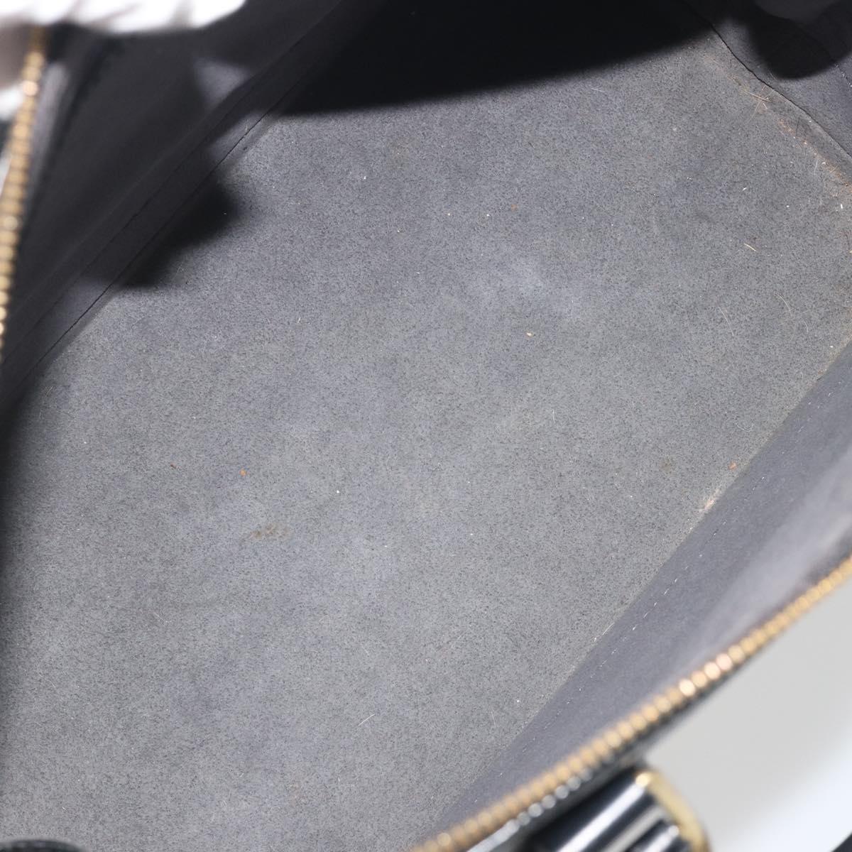 LOUIS VUITTON Epi Alma Hand Bag Noir M52142 LV Auth 198666A