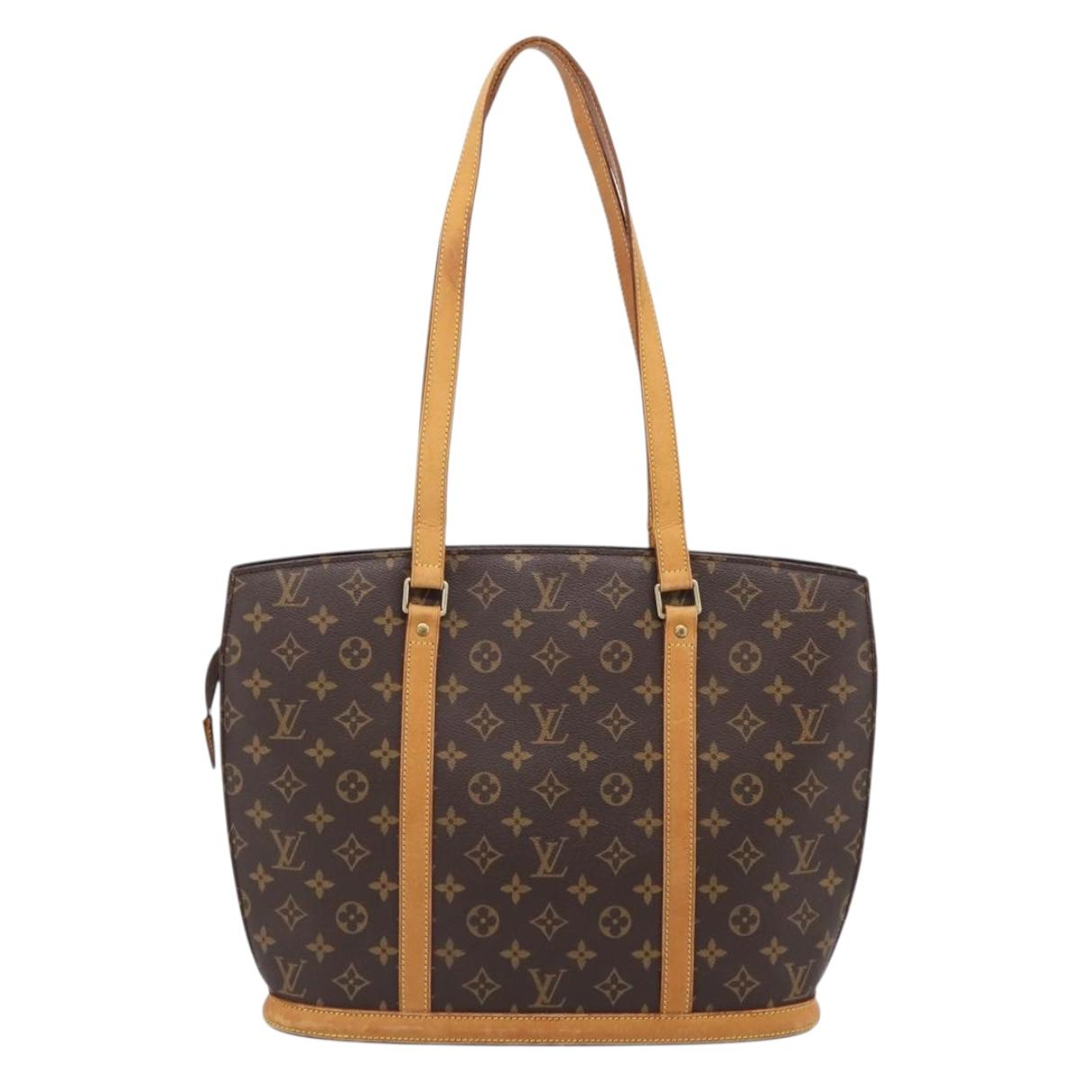 LOUIS VUITTON Monogram Babylone Tote Bag M51102 LV Auth 198670