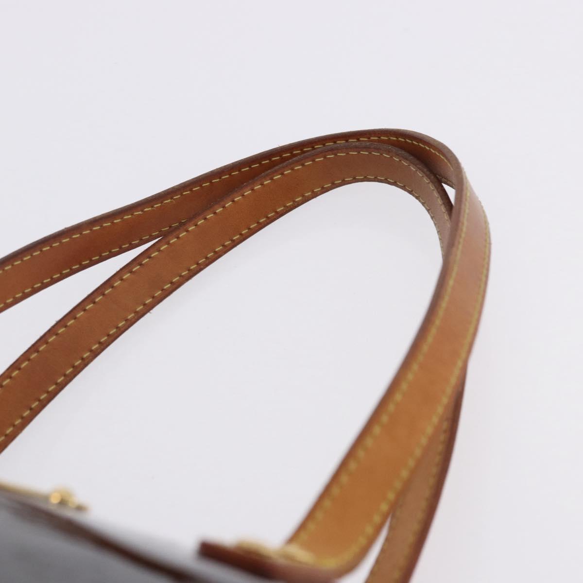 LOUIS VUITTON Monogram Vernis Bellevue GM Tote Bag Amarante M93589 Auth 198685A